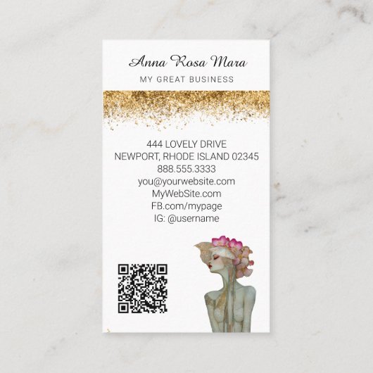 *~* *~* FD2 Nouveau Fantasy Ethereal Dreamlike 2 名刺 (裏面)