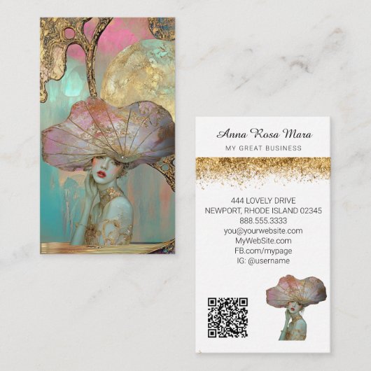 *~* *~* FD2 Nouveau Fantasy . Ethereal Dreamlike 6 名刺 (正面/裏面)