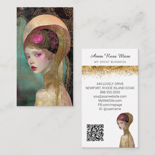 *~* *~* FD2 Nouveau Fantasy Ethereal Dreamlike 9 名刺 (正面/裏面)