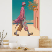 *~* FD2 Stylish Young Boho MAN  Cocktail 29 ポスター (キッチン)