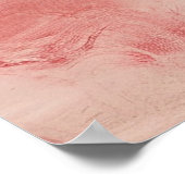 *~* FD2 Tropical Black Woman Pink Flamingo 36 ポスター (角)