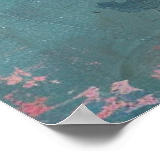 *~* FD2 Vibrant Tropical Black Goddesses Hat 7 ポスター (角)