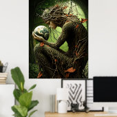 *~* FD3 Earth Keeper Cosmic  Guardian 24 ポスター (ホームオフィス)