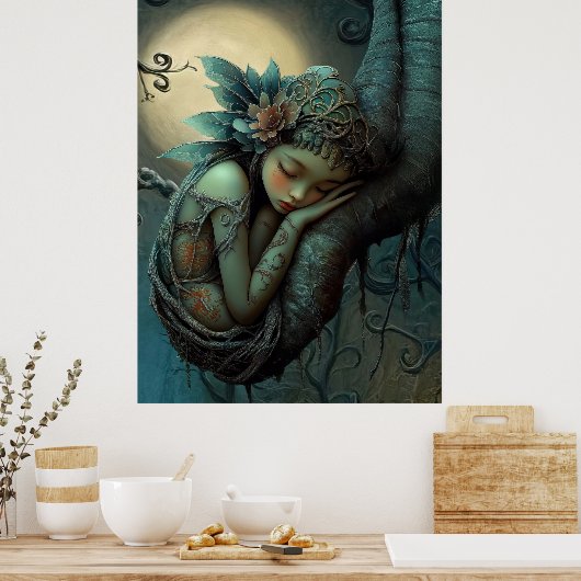 *~* FD3 Enchanting Nymph Spirit Fantasy 28 ポスター (キッチン)