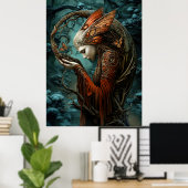 *~* FD3 NATURE WOMAN  Guardian  Earth Keeper 6 ポスター (ホームオフィス)