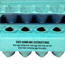 FDA承認エッグスタンプ | 安全ハンドリング卵 ラバースタンプ