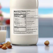 FDA準拠カスタム乳栄養食品ラベル リキュールボトルラベル