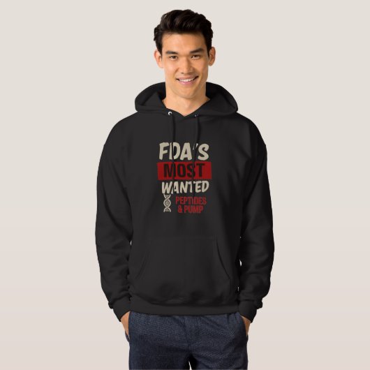 FDA Most wanted Hoodie パーカ (正面フル)