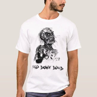 FDD B&Wのゾンビのロゴ Tシャツ