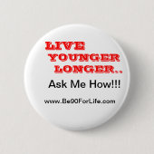 FDI Youngevity 缶バッジ (正面)