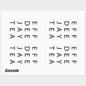 FDJT 長方形シール (シート)