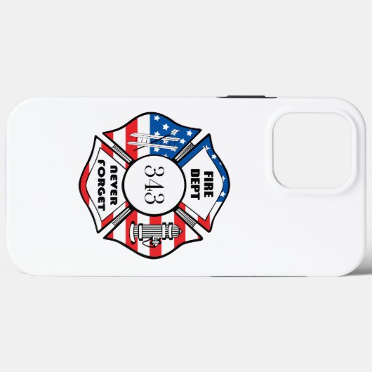FDNY消防局 Case-Mate iPhoneケース (裏面 (横))