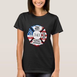 FDNY Fire Department City Of New York Tシャツ