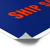 FDRアンクルサム – 縁ど-  ポスター (角)