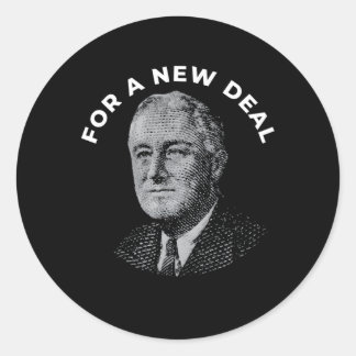 Fdrニューディール民主党議員フランクリン・デラノ・ルーズベルト・ネ ラウンドシール