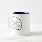 FDRフランクリンDルーズベルト4の自由 ツートーンマグカップ (正面左)