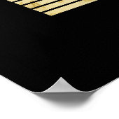 FDR恐怖タイポグラフィデザインプリント ポスター (角)