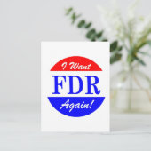 FDR – アメリカのもっとも偉大トリビュート大統領 ポストカード (スタンド正面)