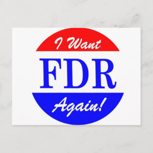FDR – アメリカのもっとも偉大トリビュート大統領 ポストカード