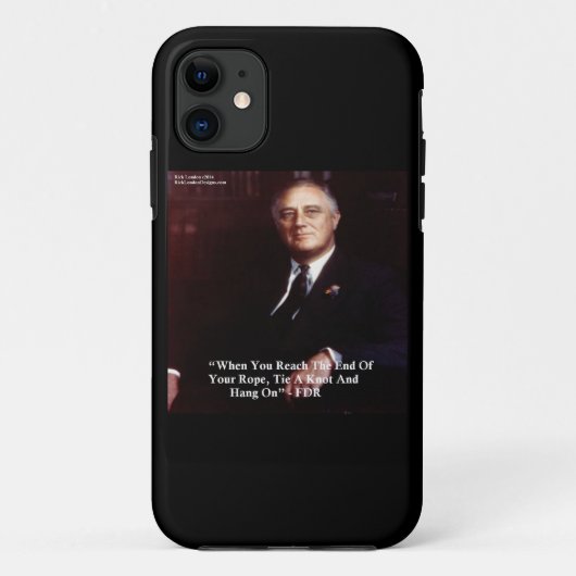FDR+最後のロープの引用iPhone 5ケース Case-Mate iPhoneケース (裏面)