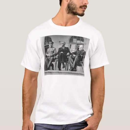fdr_churchill_stalin_2 tシャツ (正面)