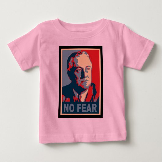 FDR No Fear乳児 ベビーTシャツ (正面)