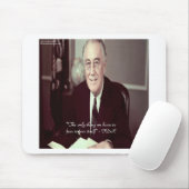 FDR & Nothing To Fear引用文 マウスパッド (マウス)