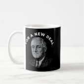Fdr President Franklin Roosevelt New コーヒーマグカップ (左)