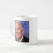 FDR(Roosevelt)「Be brief」ウィズダム・引用文贈答 コーヒーマグカップ (正面左)