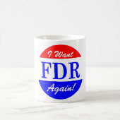 FDR - Tributeアメリカですばらしい大統領 コーヒーマグカップ (中央)