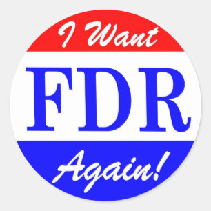 FDR - Tributeアメリカですばらしい大統領 ラウンドシール