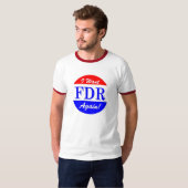 FDR - Tributeアメリカですばらしい大統領 Tシャツ (正面フル)