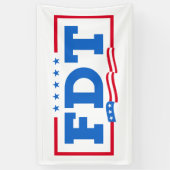 FDTおもしろいアンチトランプ禁止トランプ 横断幕 (縦)