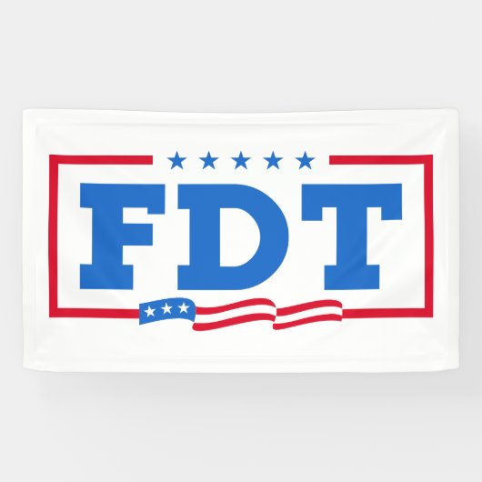 FDTおもしろいアンチトランプ禁止トランプ 横断幕 (横)
