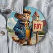 FDTクール PoliticalとCatが言う 缶バッジ (インサイチュ)