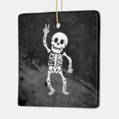 FDTトランプおもしろいアンチトランプ骨格 セラミックオーナメント (左)