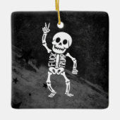 FDTトランプおもしろいアンチトランプ骨格 セラミックオーナメント (正面)