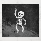 FDTトランプおもしろいアンチトランプ骨格 ビールラベル (シングルラベル)