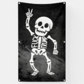 FDTトランプおもしろいアンチトランプ骨格 横断幕 (縦)