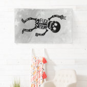 FDTトランプおもしろいアンチトランプ骨格 横断幕 (インサイチュ)