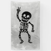 FDTトランプおもしろいアンチトランプ骨格 横断幕 (縦)