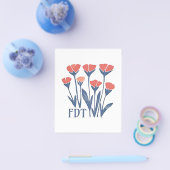 FDTフローラリース微妙なフェミニンBohoアンチトランプ チラシ (シングル)