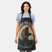 FDTレジストベアーフォックストロットデルタゴン エプロン (着用した状態)