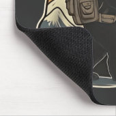 FDTレジストベアーフォックストロットデルタゴン マウスパッド (コーナー)