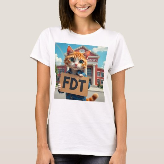 FDT政治 Tシャツ (正面)