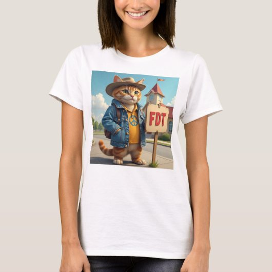 FDT政治 Tシャツ (正面)