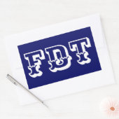 FDT 長方形シール (封筒)