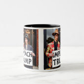 FDT Catと学校先生 ツートーンマグカップ (中央)