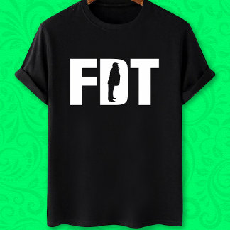 FDT fu*kドナルドトランプおもしろいアンチ Tシャツ
