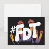 FDT Hands in the Air ポストカード (正面/裏面)